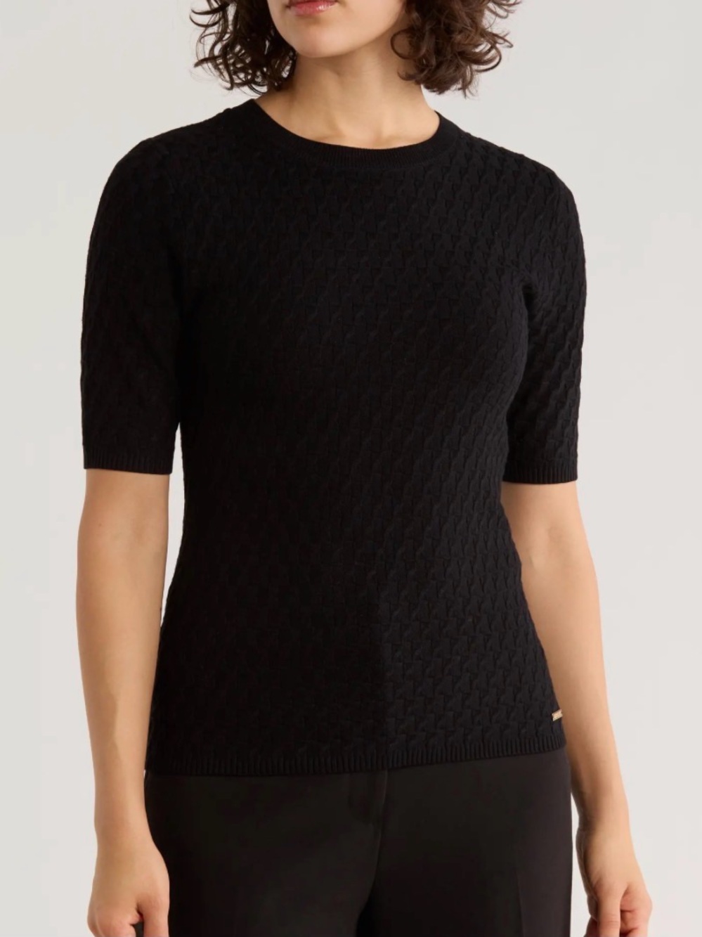 Jason Wu textured elbow shirt